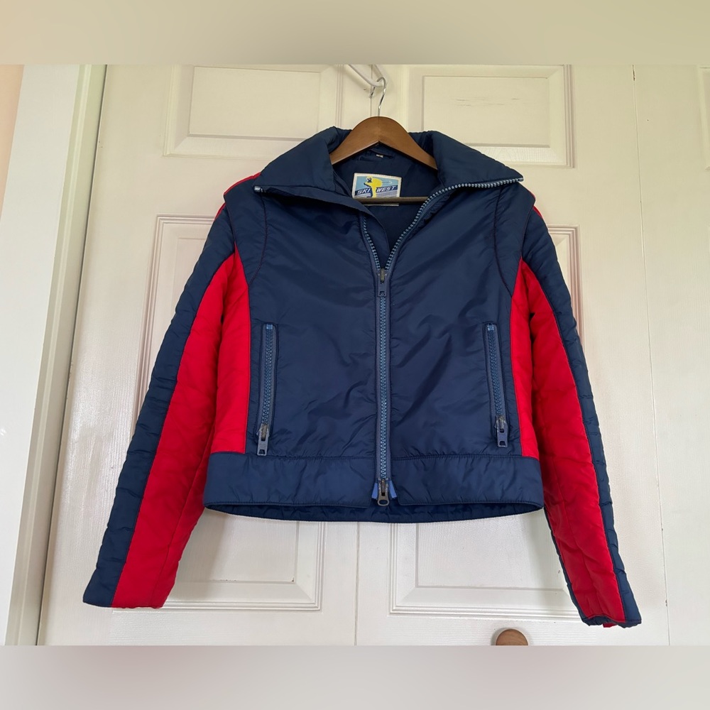 Vintage Ski West snow jacket small